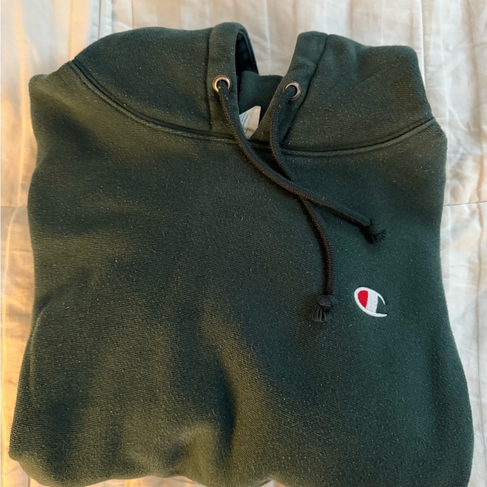 Champion Dark Green Hoodie
